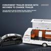 1/32 Scale Tesla Model Y Caravan Metal Diecast Alloy Toy Car Model Trucks For Kids Toys Vehicles Hobbies Collection