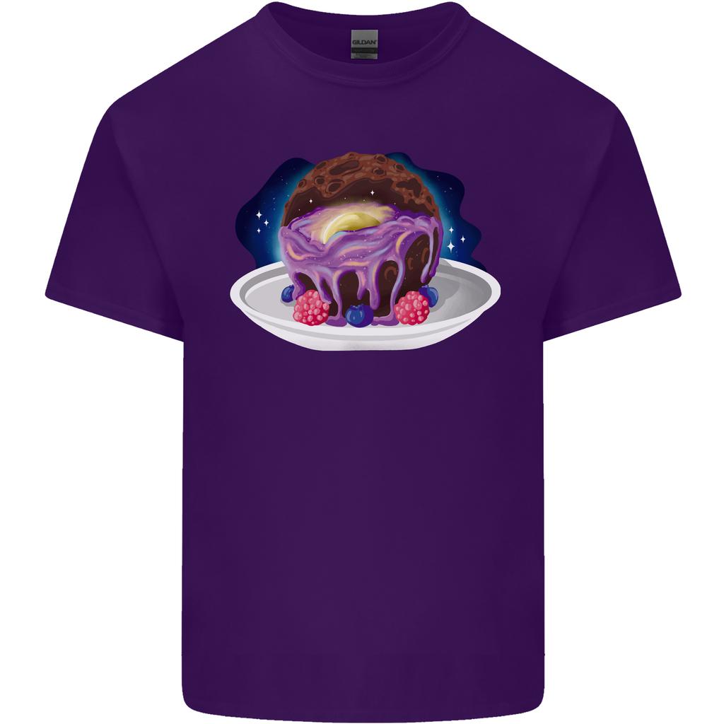 Space Planet Dessert Funny Food Unisexs Light Cotton TShirt