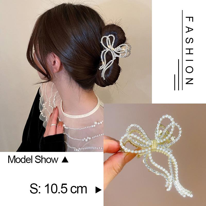 30 Stiluri Clip Mare Tip Gheară Pentru Păr Pentru Femei Accesorii de Păr Trend Metal Auriu Argintiu Punk Geometric Fluture Perle Clemă de Păr