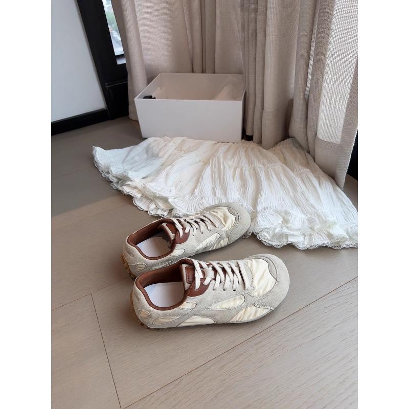 Liu Wen BV women's new versatile retro contrasting colors ugly cute big head breathable sports and leisure shoes