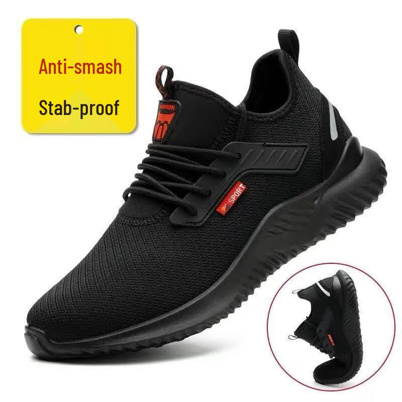 Ruima Summer Breathable Steel Toe Safety Work Shoes 36