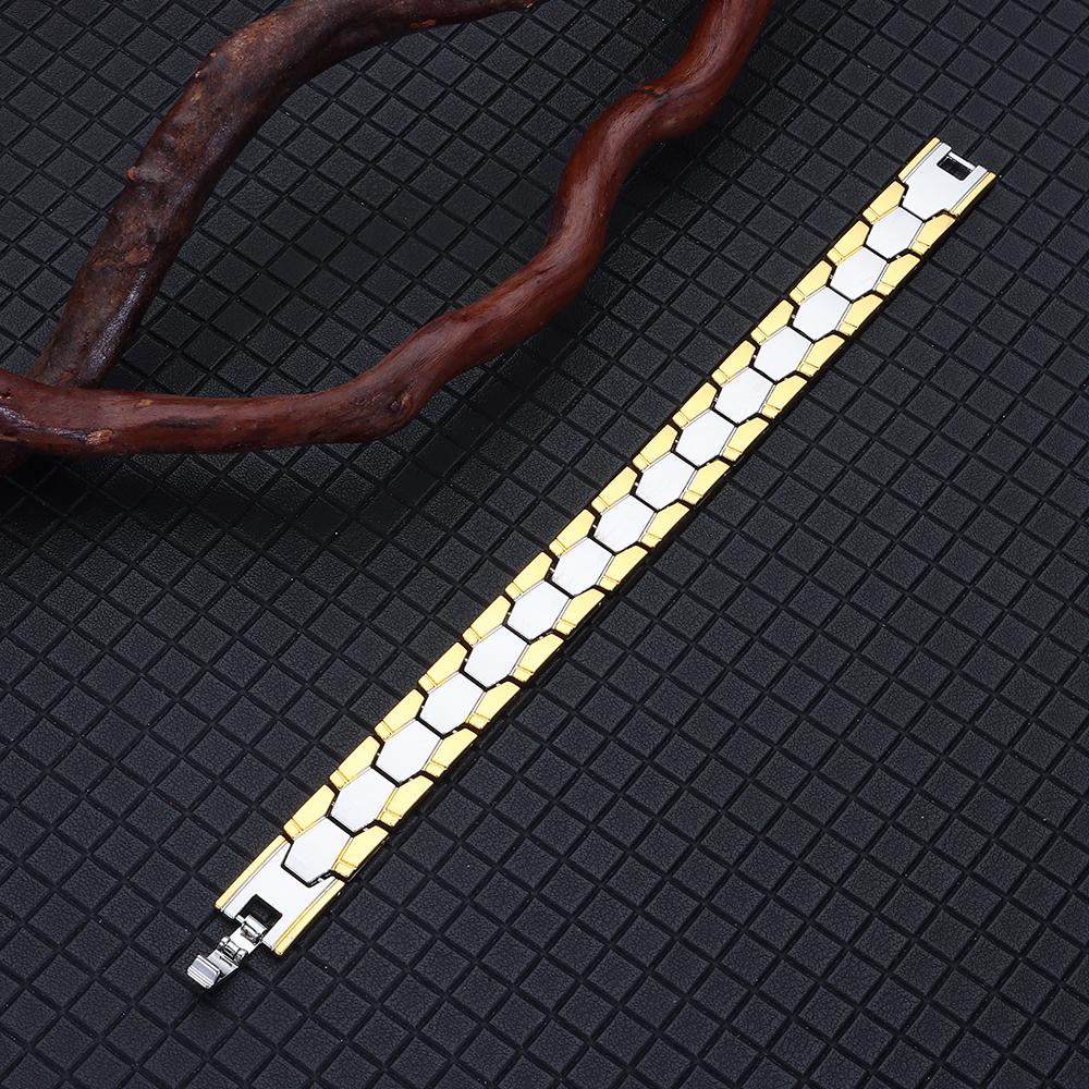 Treatment Acupoint Massage Hematite Detachable Bangle Energy Healing Magnetic Therapy Bracelet