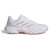 Adidas Courtjam Control 3 Fashionable Comfortable Durable Breathable Lightweight Low-Top Tennis Shoes Women Sneakers White Pink ID5711