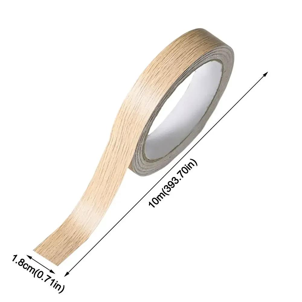 10m*1.8cm Wood Grain Edging Tape Thickened Self Adhesive Refurbished Self-adhesive Edge Band PVC Decorative Beauty Seam