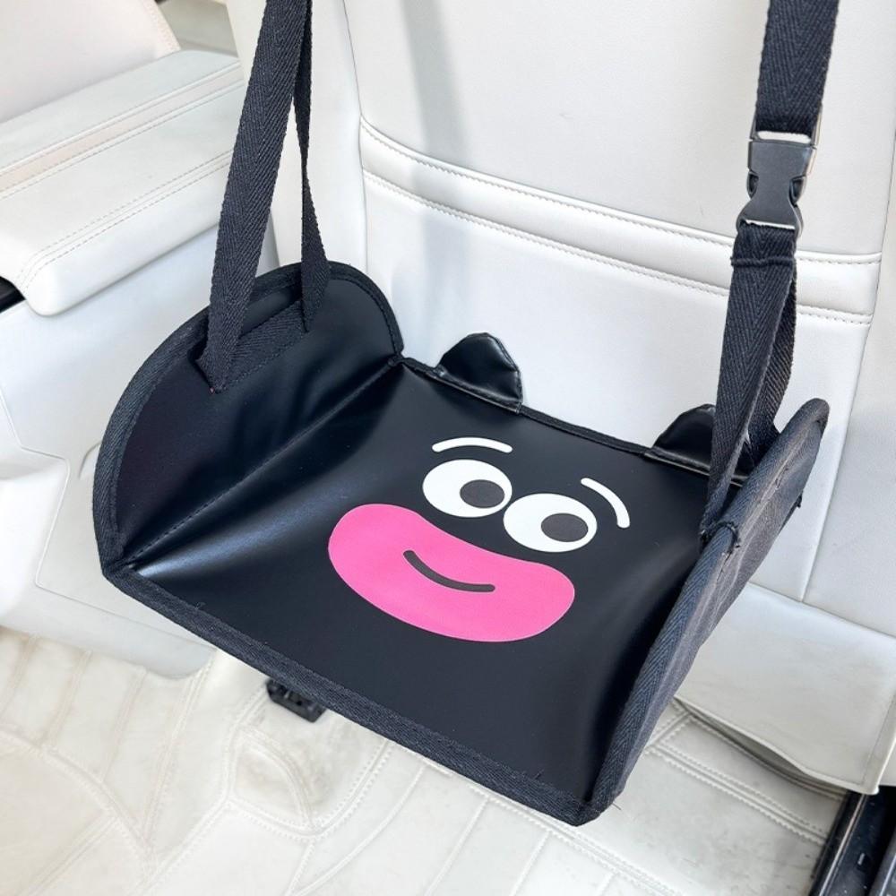Adjustable Design Backseat Foot Rest Universal Fit Portable Foot Stool Travel Use