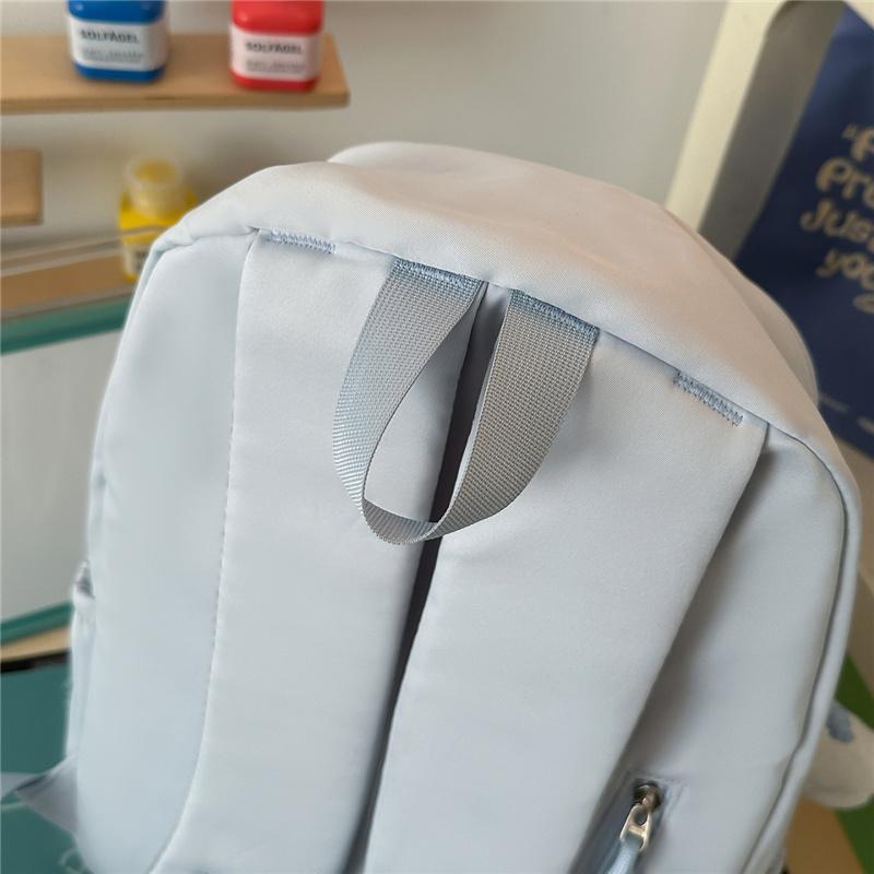 Damen Schleifenrucksack Schülerrucksack Leichtgewicht Pendler Reise Rucksack