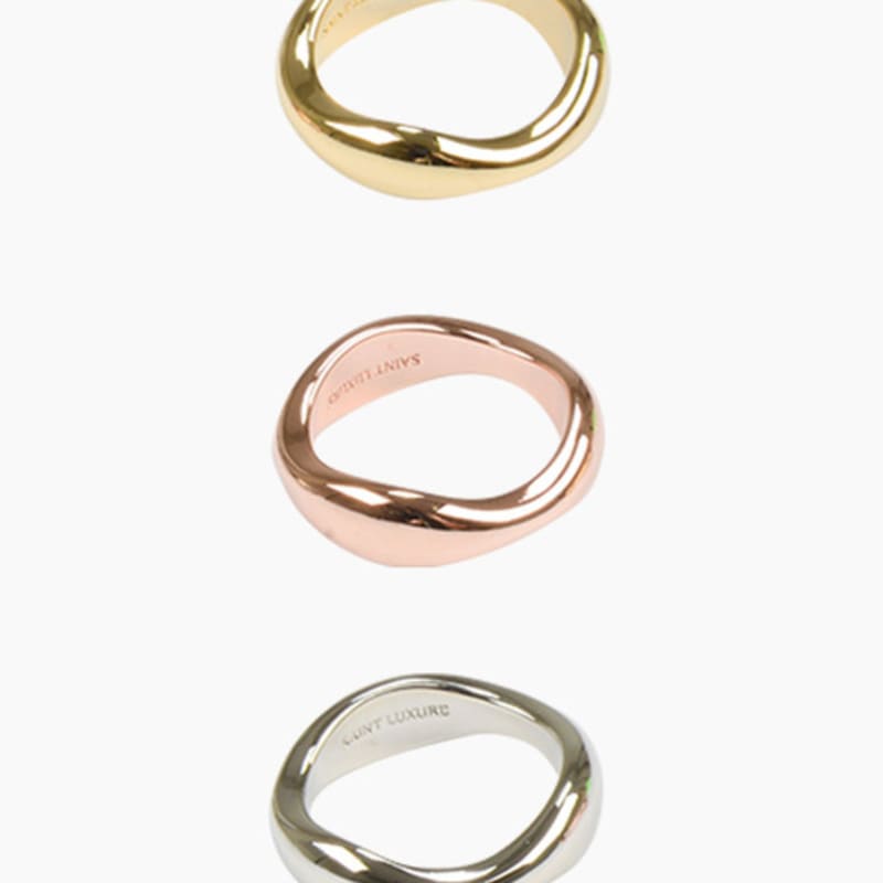Saint Luxure Groove Ring
