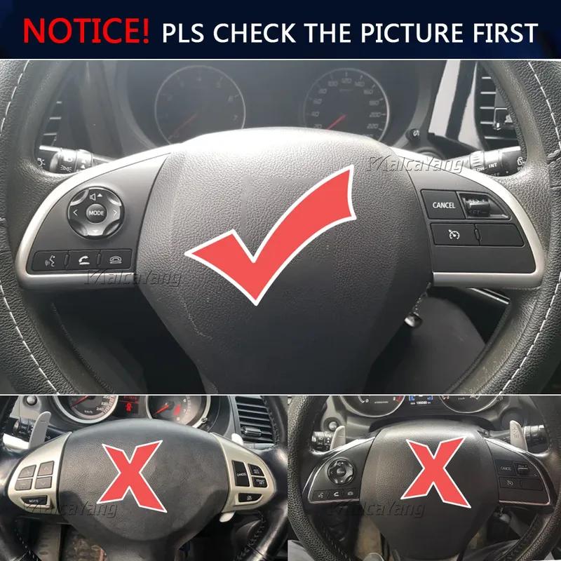 Left Steering Wheel Control Switch Button For Mitsubishi Outlander 2013 2014 2015 2016 ASX Xpander 2018  Audio Volume Switch