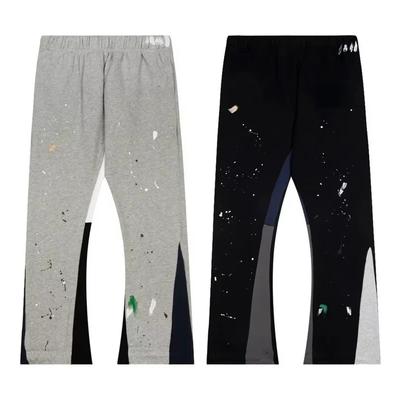 Pantalones de chándal tie-dye vintage Ropa Y2K Hombre Mujer Hip Hop Letra Holgados Casuales Pantalones Casuales Cintura Elástica Pantalones de Jogging
