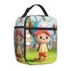 Lunch bag Children's fully printed picnic bag Cartoon animation convenient wear-resistant portable thermal insulation bag