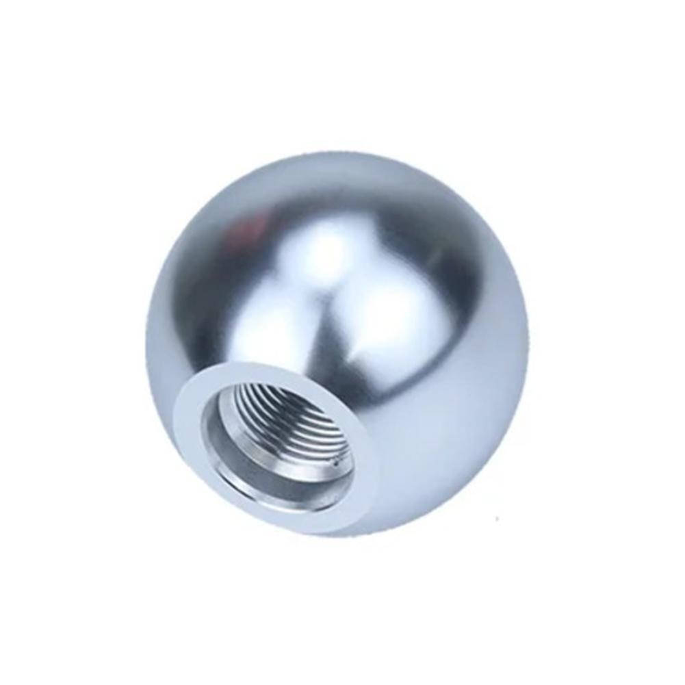 Aluminum Alloy Gearshift Knob with Smooth Round Ball Form for Enhanced Driver Comfort and Reliable Use in Various Cars