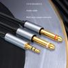 Aux Guitar Cable 6.5mm Jack To 3.5mm Audio Cable Splitter Stereo Sound Cord for Laptop, Mixer, Speaker
