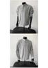 Men's Long Sleeve American Style Polo Henley Shirt - Trendy Casual Inner Wear Base Layer Hoodie