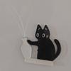 Black Cat Fridge Magnet Kawaii Cat Whisker Storage Refrigerator Magnets Collection Memorial Box Household Workspace Decoration For Cat Lovers