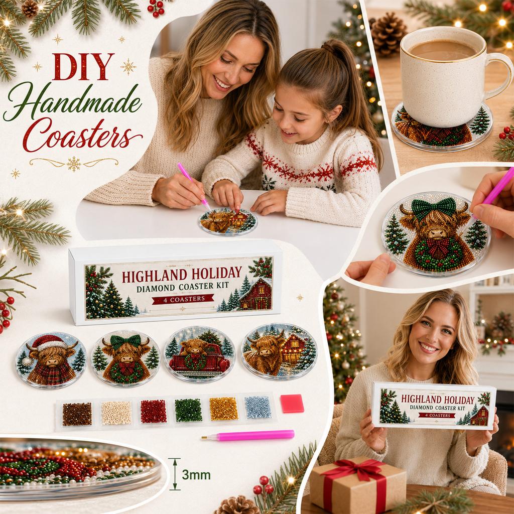 Christmas Set - DIY Kit for Holiday Home Decor, Gift Box