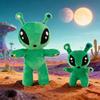 15/35CM Kawaii Giocattolo Peluche Alieno Verde Anime Tentacolo Corno Mostri Alieni Cartone Animato Figura Anime Accessori Bambola Bambino Dormire Abbraccio Regalo
