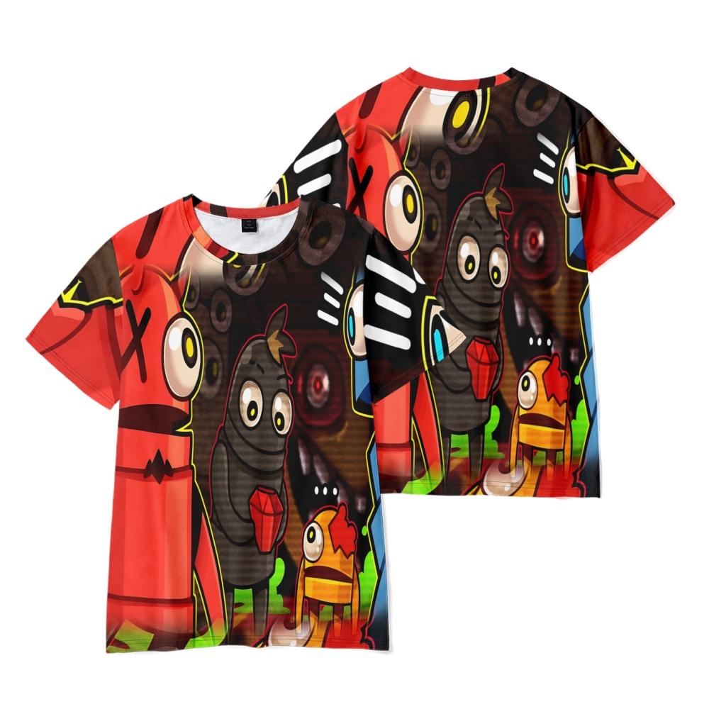 Fashion Cartoon REPO T Shirts for Women Men Summer Clothing Fitness O Neck T-shirt Men's R.E.P.O T-shirts Tops