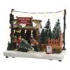 Village De Noël - EDM - 3AA - 18 X 10,5 X 14,2 Cm - Décoration Intérieure - Mixte
