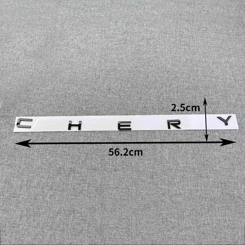 1pc 3D ABS TIGGO7 290T 390T Badge Sticker Rear Trunk Emblem Decal for TIGGO TIGGO7 TIGGO7PROPLUS