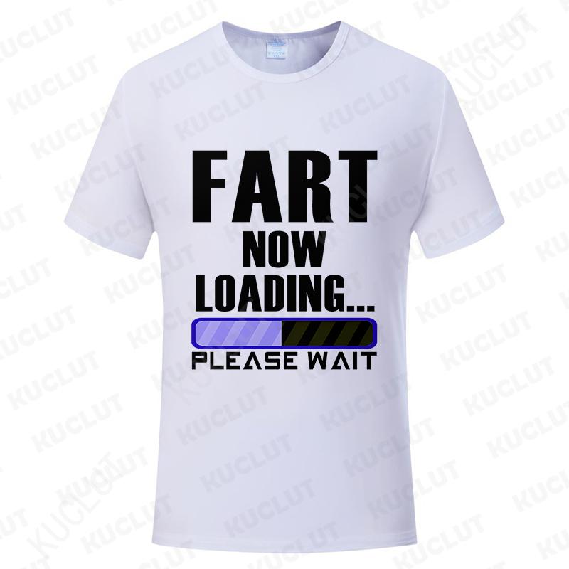 Warnung Furz wird geladen Herren T-Shirt Lustiges Furzen Unhöfliches T-Shirt Witz Gag T-Shirt für Mann Papa Geschenke Herren Kleidung Kurzarm Kleidung Oberteile