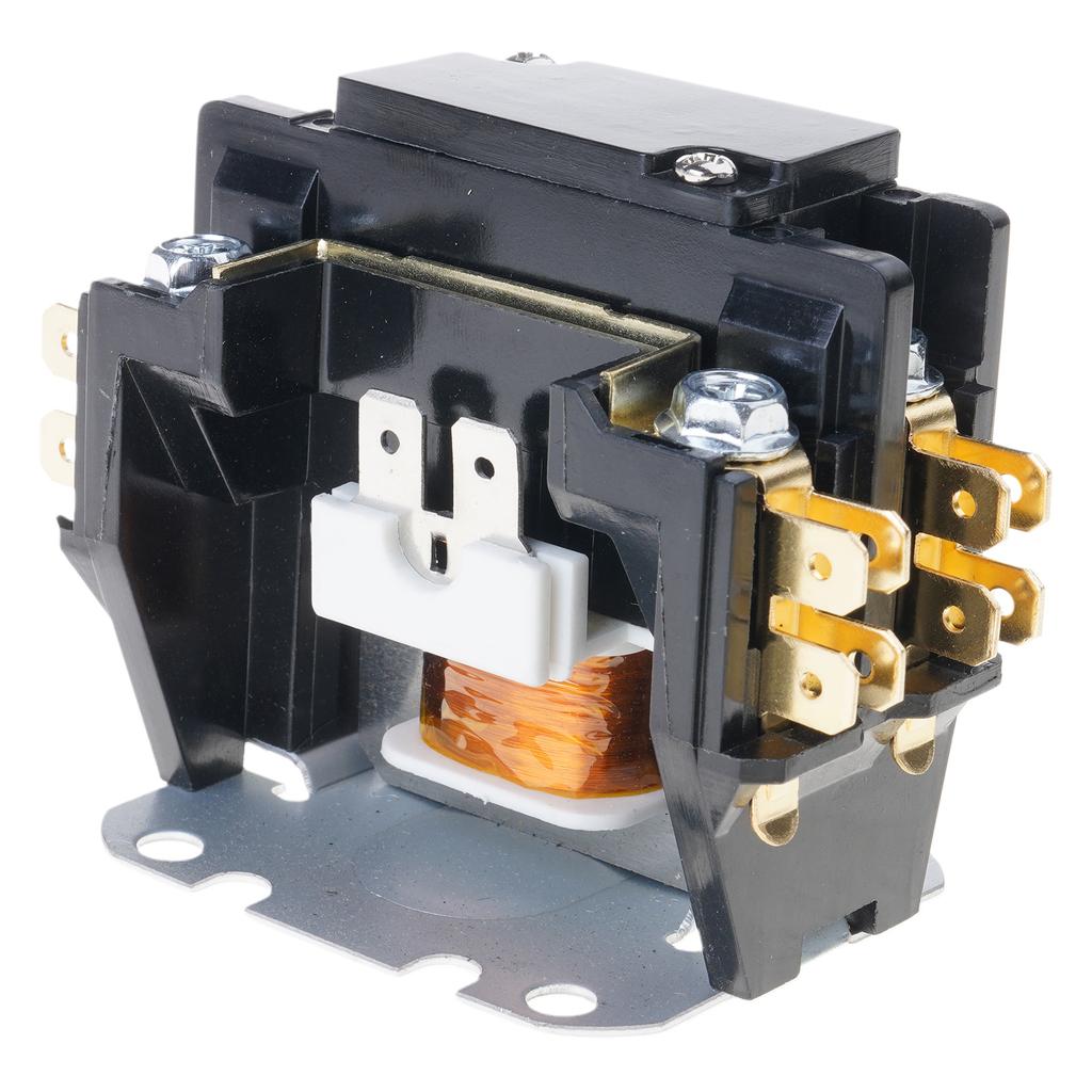 Portable Contactor 220V Coils Accessory for Air Conditioners Heat Pumps and Refrigeration Systems 130A Poles 30A
