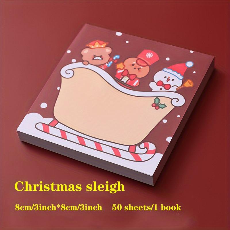 

Creative Cartoon Christmas Series Sticky Notes for Study and Office