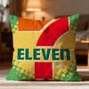 Popular S-S7-Eleven Cushion Cover Soft Washable Pillow Case Multi-Scene For Couch Bed Travel Office Use