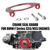 Crank Seal Serpentine Belt Guard For BMW N52 N54 N55 S55 135i 335i 435i 535i X1 X3 X5 Protection Guards Plate Replacement