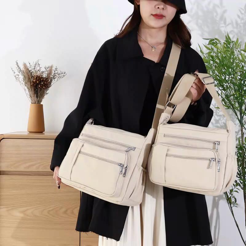 Módní kabelka přes rameno pro ženy Messenger Bags Voděodolná dámská kabelka z nylonu