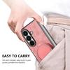 Skórzany portfel etui Galaxy Z Fold6 z miejscem na karty dla Samsung Z Fold7 - Wielofunkcyjne składane etui ochronne