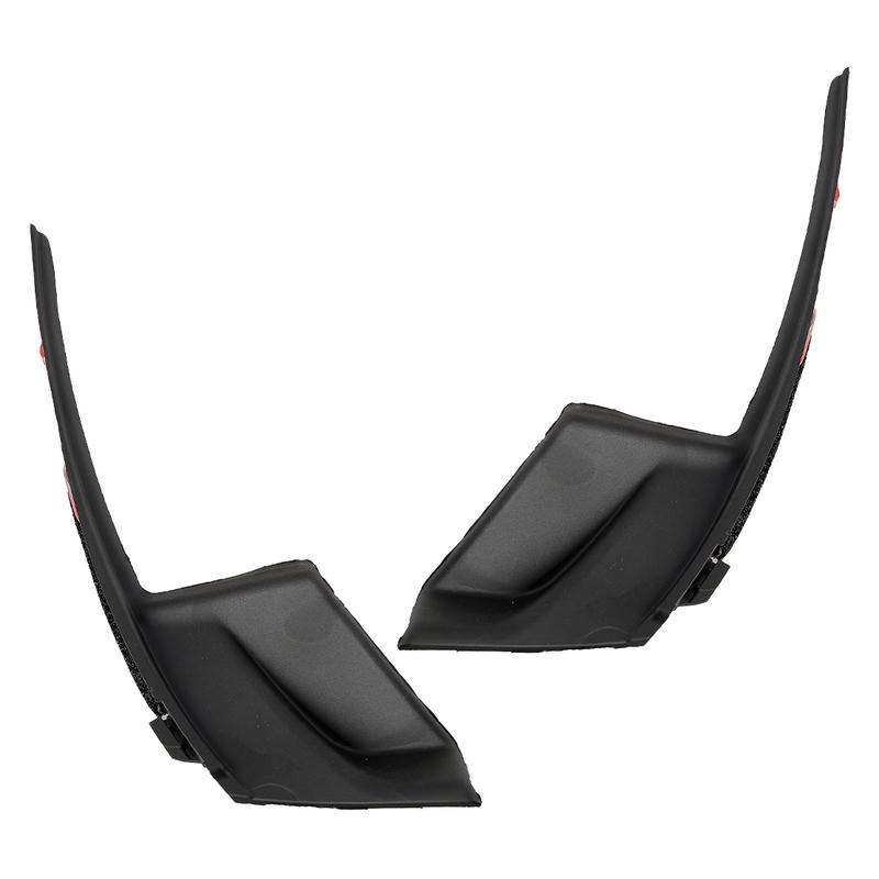 1 Pair Car Side Fender Hood Cowl Seal Trim End Cap Black Plastic 5386708020 5386608020 Fit for Toyota Sienna 2011-2018