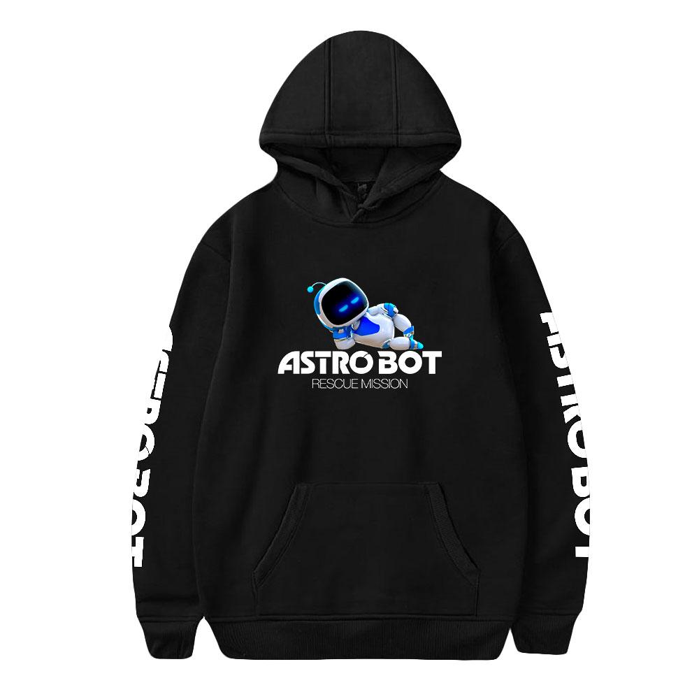 Mens Womens Hoodie Astro Bot Hoodies Streetwear Casual Printed Hooded Pullover Sweatshirts