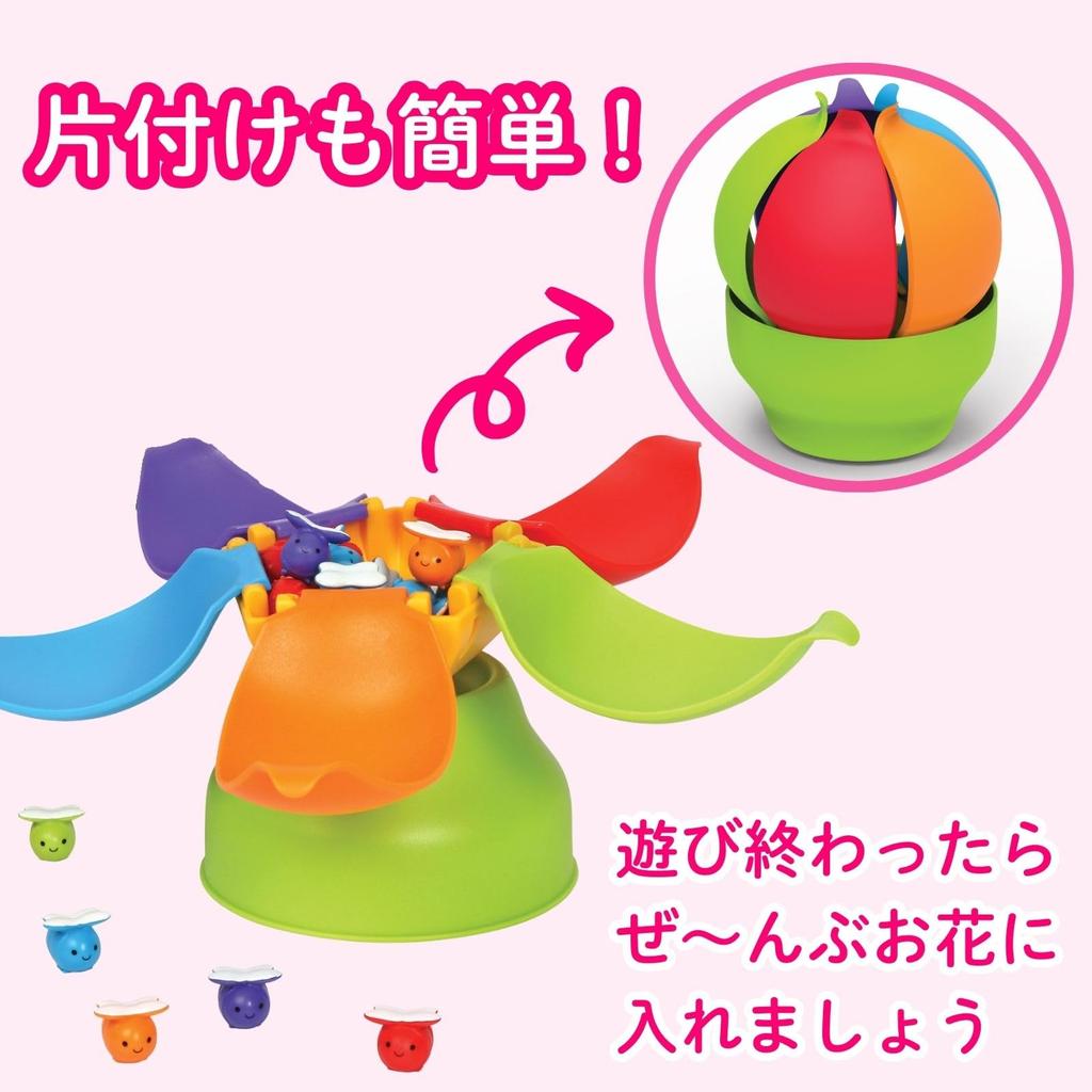 Learning Resources Pinch and Swing Flowers and Bees Toddler Toy, Finger Dexterity Development, Number Play, LER3607 (Authentic Product)