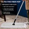 48 Inch Dust Mop Head: Replacement Medium Washable Commercial Mop Head Sweeper and Janitorial Replacement with Botton