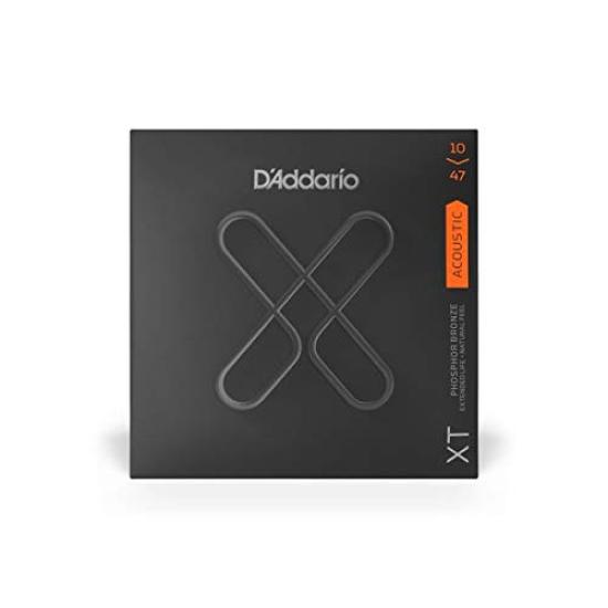 

из XTAPB1047 Струны для акустической гитары из фосфорной бронзы с покрытием [Набор 5] D Addario [10-47]