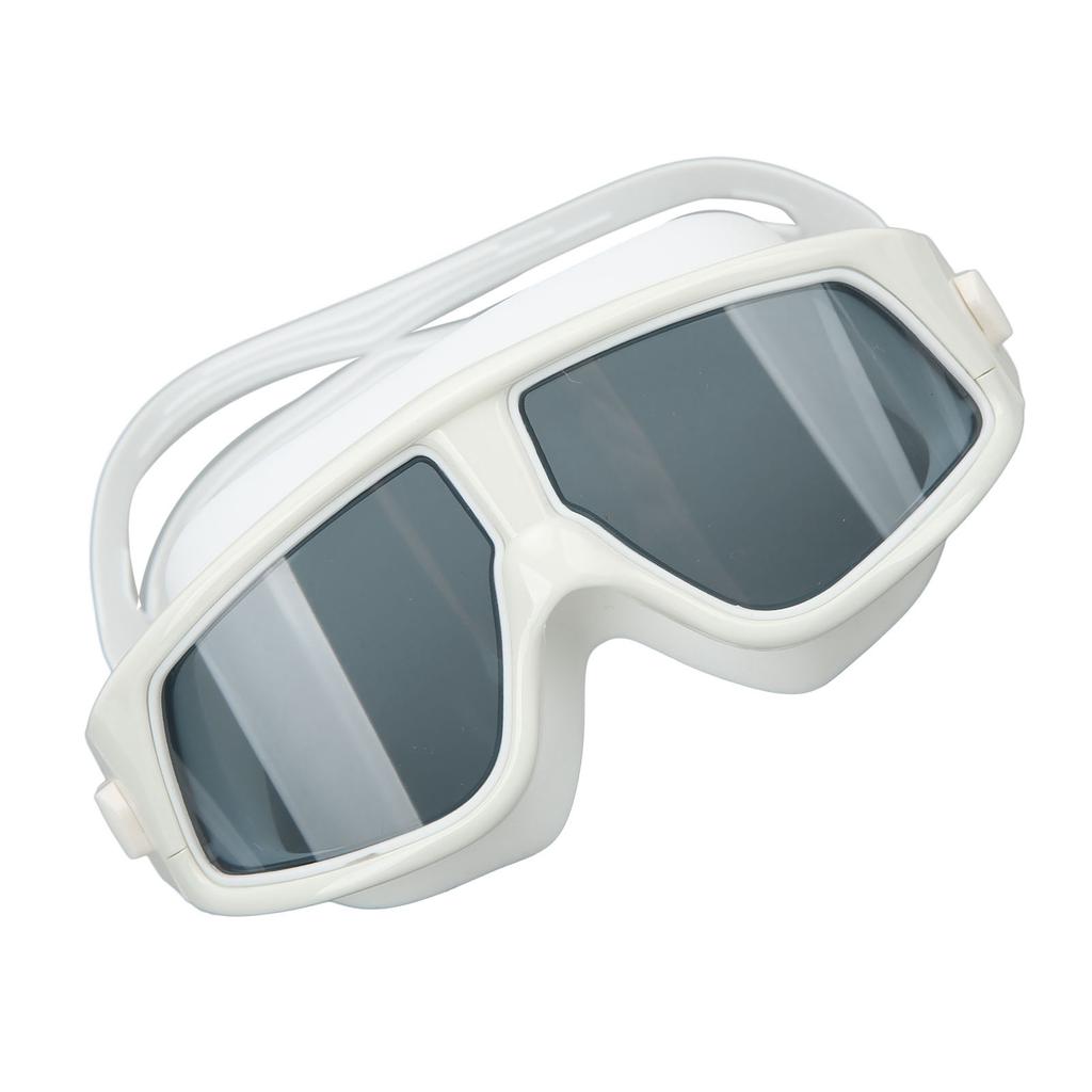 Swimming Goggles Prevent Fog UV Protection Wide View Diving Glasses with Storage Case for Adults