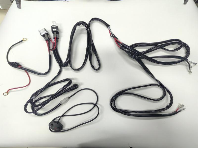 LED Lights Wiring Harness with Dual Relay Switch