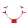 ABS Red Steering Wheel Trims Cover For Toyota 86 Subaru BRZ 17-21