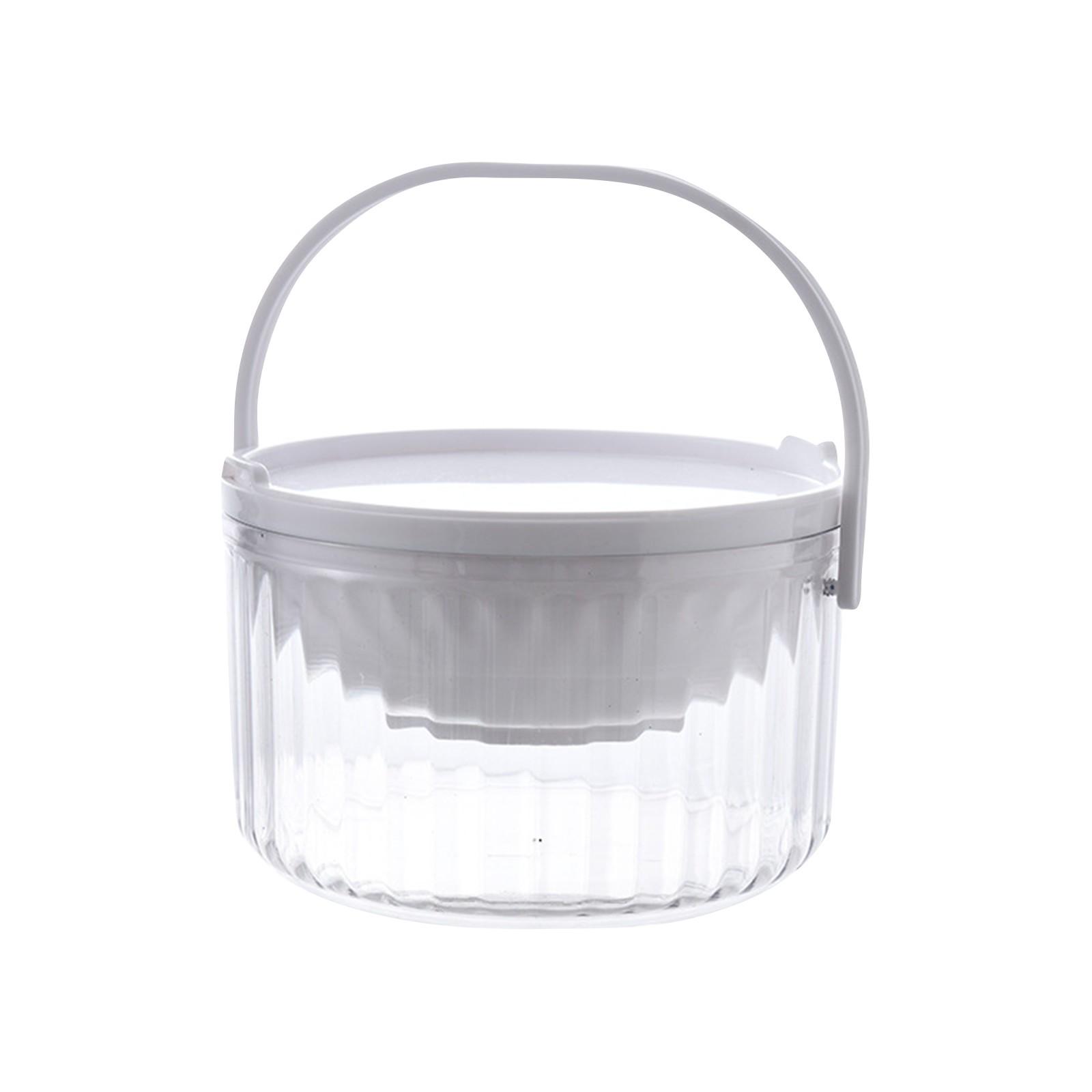 

Большая миска с охладителем для льда, миска-охладитель для соусов, миска со льдом, сервировочные миски для льда 30 унций с крышкой для вечеринок, холодное сервировочное блюдо One Size белый