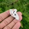 Statement Flower Adjustable Ring 925 Silver Natural Owyhee Blue Opal
