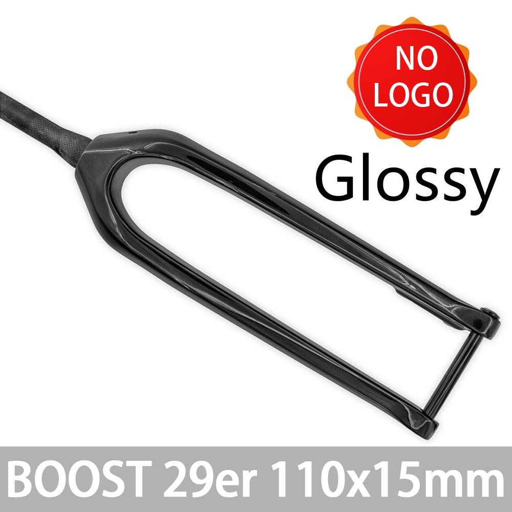 Carbon MTB Rigid Fork 29 Boost 110 Mountain Bike Front Fork 29 er Carbon 700C Disc Brake Tapered Tube Cycling Bicycl Fork 29er