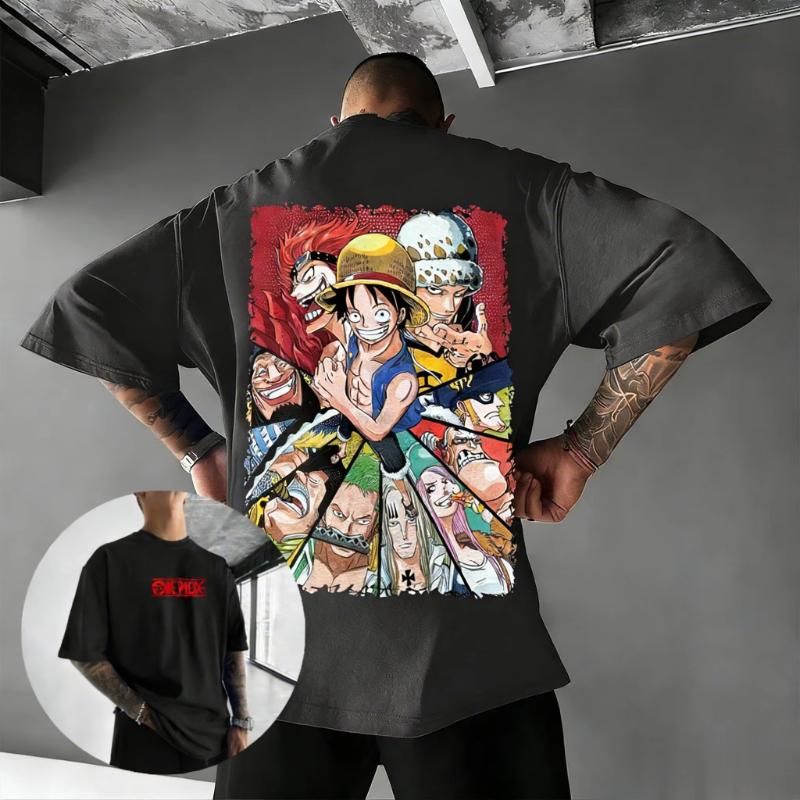 One Piece Luffy Anime T Shirt Men Women Cartoon Graphic Tee Casual Cotton Tops Streetwear Kawaii Cosplay Y2k Clothes 2026 Summer