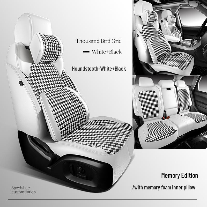 Tucson L Linen Full Surround Seat Cover - 2023 Model, Four Seasons Use
