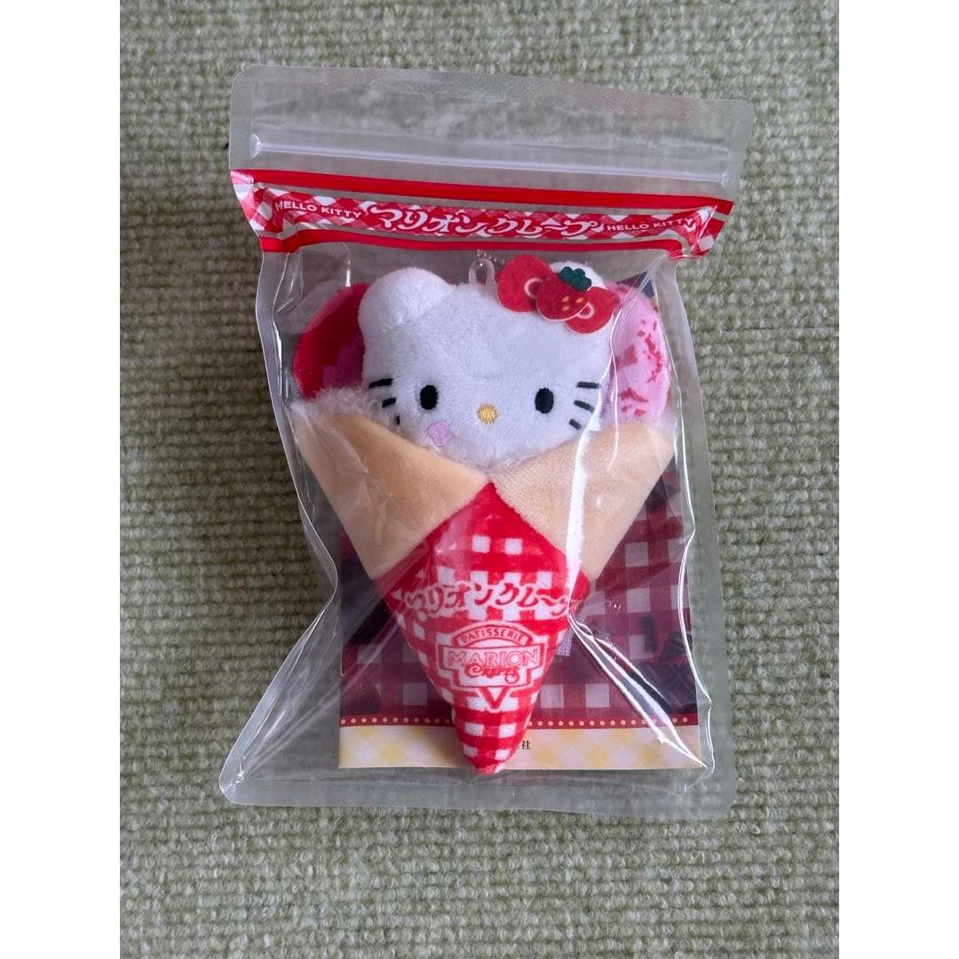 Marion Crepe x Hello Kitty Plush Charm BOOK Strawberry