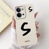 For Xiaomi Poco C85 4G Lucky Initial Letter Phone Case For Poco C85 C 85 4G Soft Silicone Shockproof Cases Bumpers
