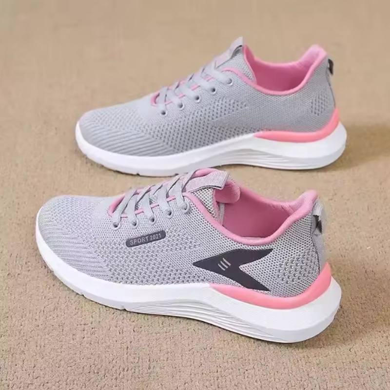 Mode Dames Sneakers Lente Zomer Nieuw Zachte Zool Lichtgewicht Casual Hardloopschoenen voor Dames 38