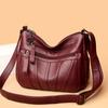 Fashion Soft PU Leather Crossbody Purse for Women Large Capacity Shoulder Bag Top Handle Satchel Tote Handbag