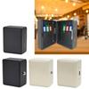 Modern Key Locking Box for Indoor Outdoor Use Combination Code Protections and Large Capacity Storage