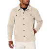 Men's Relaxed-Fit Casual Jacket Long-Sleeve Outerwear