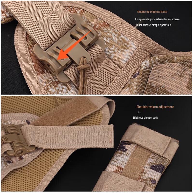 Lightweight Quick-Release Tactical Vest